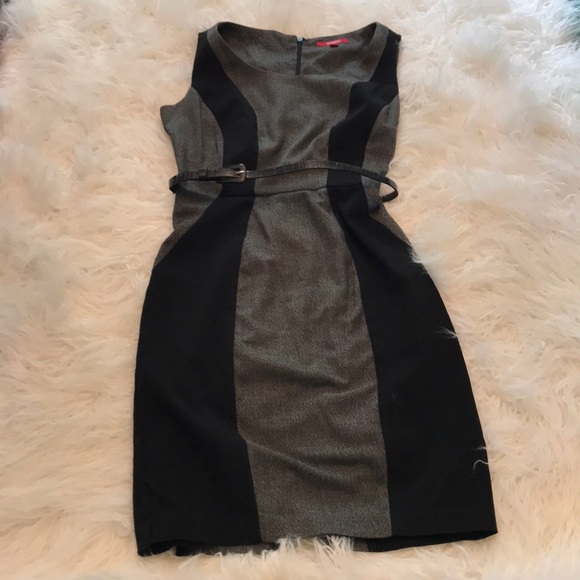 XOXO Dresses & Skirts - 4/$25 XOXO BLK/GREY CONTOURING DRESS